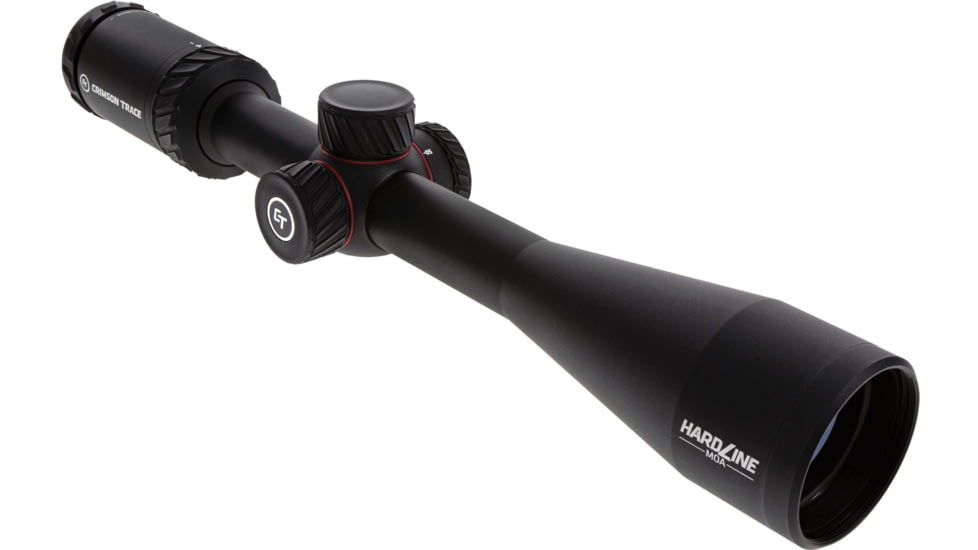Crimson Trace Hardline Rifle Scope, 4-16x42mm, 1in Tube, Second Focal Plane, CT Custom MR1-MOA Reticle, MOC Coating, Black, 01-01410