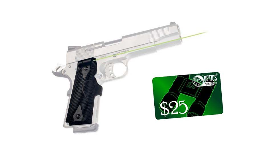 Crimson Trace IR Laser Grip for 1911 Government - Front Activation LG-401 IR w/ 25 Dollar Email Gift Certificate