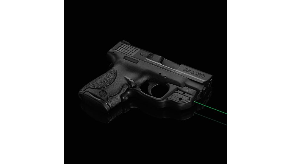 Crimson Trace Laserguard Green Laser Sight for S&amp;W Shield Handgun, 9/40, , LG-489G