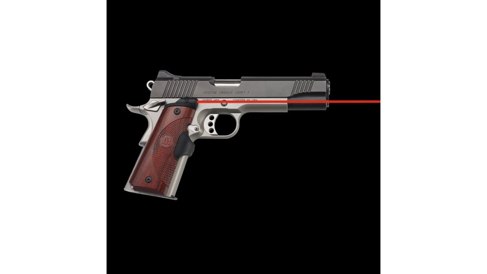 Crimson Trace Master Series Rosewood Laser Grip, 1911 Government/Commander, LG-901