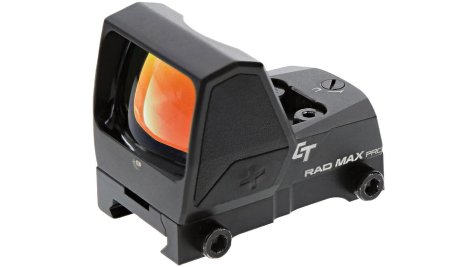 Crimson Trace Rad Max Open Reflex Red Dot Sight, 1x3.25 MOA Dot Reticle, Black, 01-01990