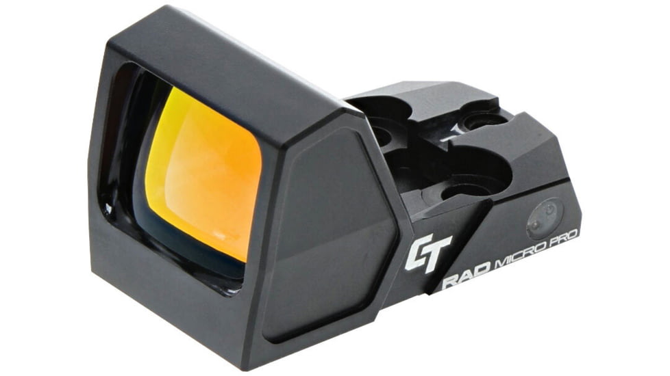 Crimson Trace RAD Micro Pro Red Dot Sight, 3 MOA Red Dot Reticle, Black, 01-01970