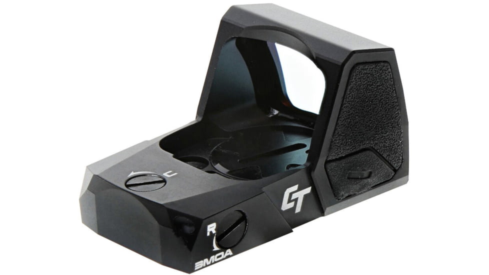 Crimson Trace RAD Open Reflex Red Dot Sight, 5 MOA Green Dot Reticle, Black, 01-01890