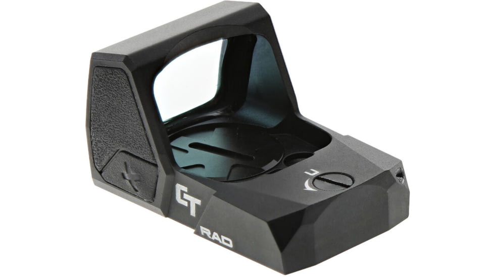 Crimson Trace RAD Open Reflex Red Dot Sight, 5 MOA Green Dot Reticle, Black, 01-01890