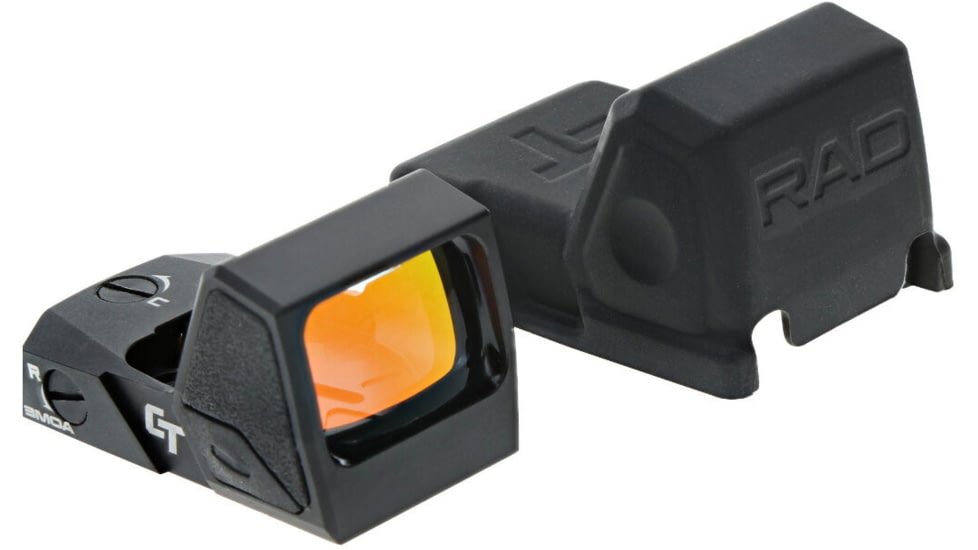 Crimson Trace RAD Open Reflex Red Dot Sight, 5 MOA Green Dot Reticle, Black, 01-01890