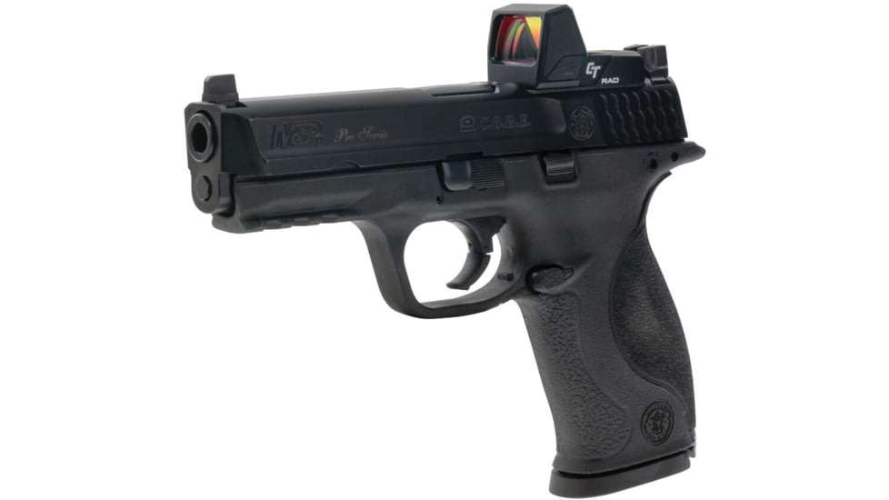 Crimson Trace RAD Open Reflex Red Dot Sight, 5 MOA Green Dot Reticle, Black, 01-01890