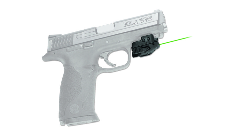 Crimson Trace Rail Master Green Laser Sight,Black,Universal Fit CMR-206