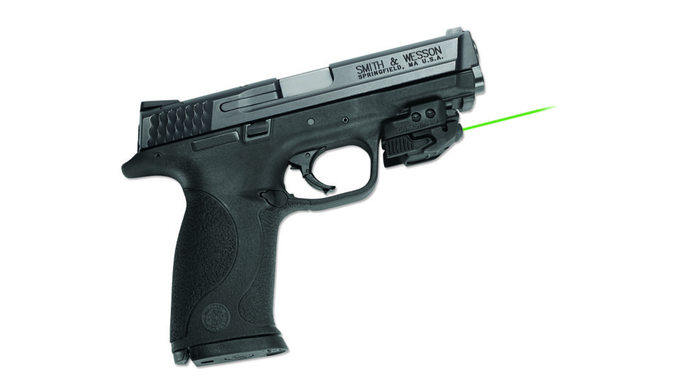 Crimson Trace Rail Master Green Laser Sight,Black,Universal Fit CMR-206