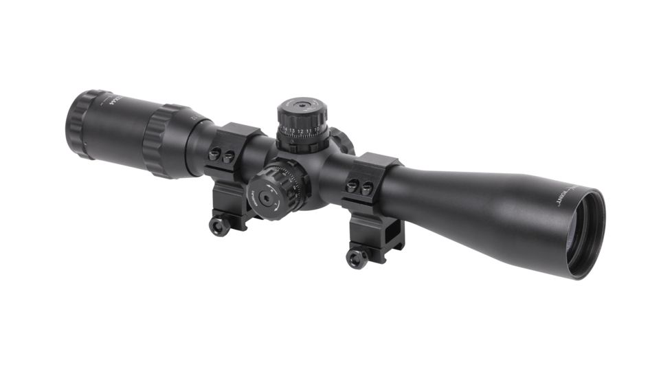 Crosman Center Point PLT Rifle Scope, 3-9x40mm, 30mm Tube, Side Focus Adjustment LR394SFT2
