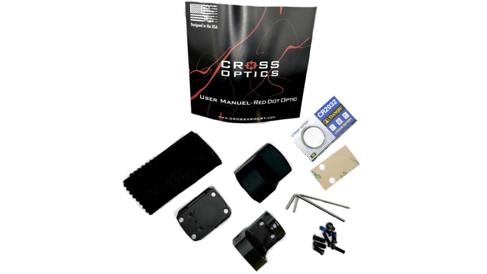 Cross Armory CRRDORMSC Black 3 MOA Red Dot Reticle