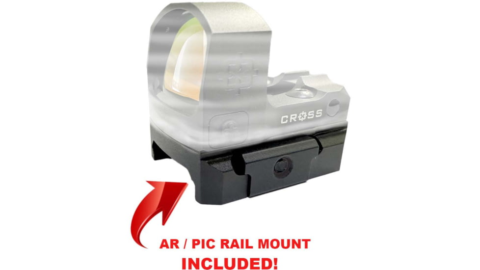 Cross Armory CRRDORMSC Black 3 MOA Red Dot Reticle