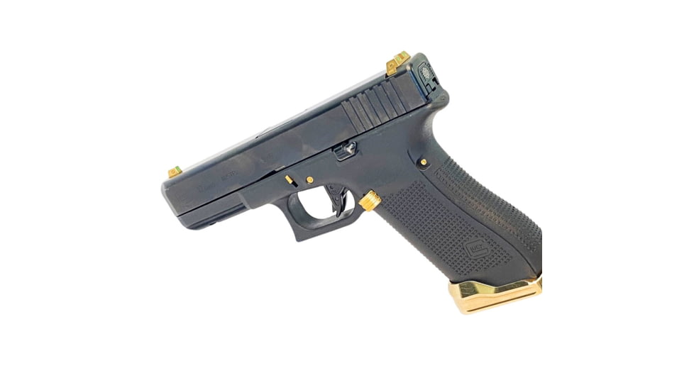 Cross Armory Glow-In-The-Dark Pistol Sights, Gold, Standard, crGSs-gd