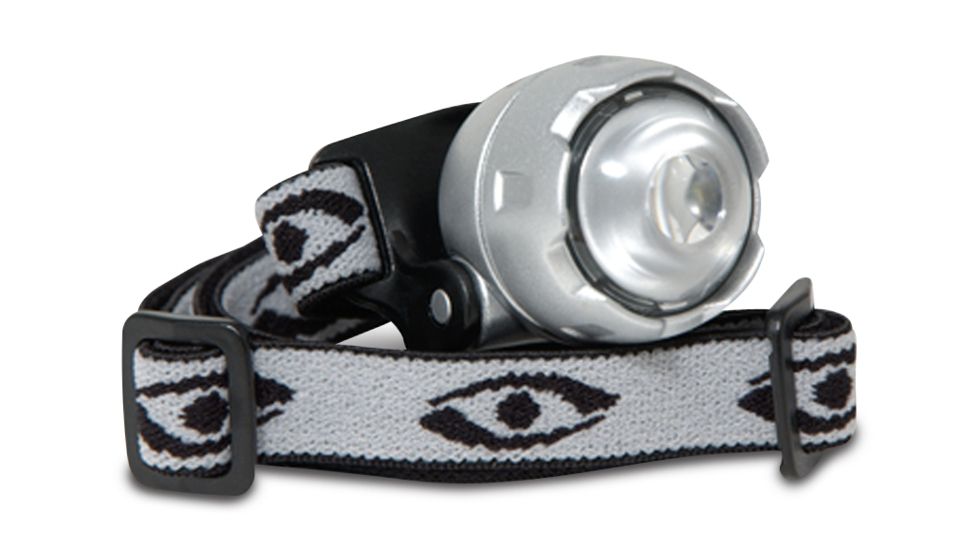 Cyclops Atom LED Magnifier Headlamp w/ Silver Headband CYC-ULH1-S