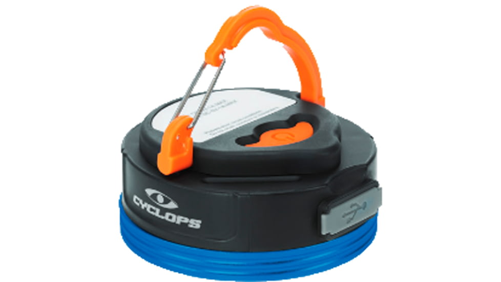 Cyclops Flash Clip Keychain 300 Lumen LED Flashlight, Black, CYC-FLSHCLIP