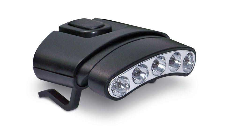 Cyclops The Tilt 5 LED Hat Clip Light with Black Shell CYC-HCDT-WR