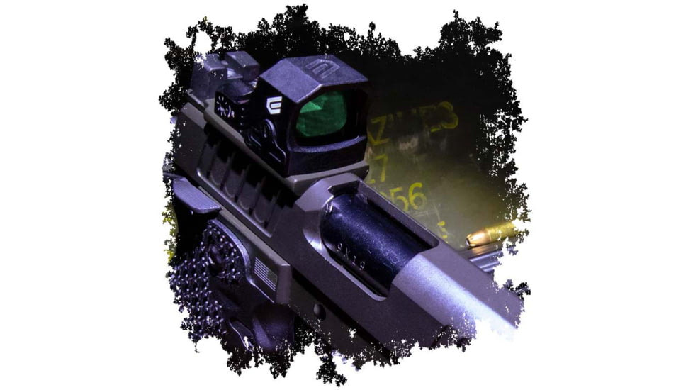 Cyelee Optics CAT G-PRO Reflex Red Dot Sight, 1x21x16.5mm, 3 MOA Dot, Black, X004BZWF63