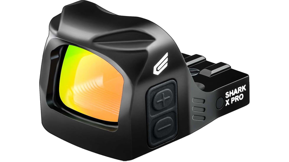 Cyelee Optics Shark X PRO Reflex Red Dot Sight, 1x24x17mm, 2 MOA Dot/26 MOA Circle, Black, X0044ELYGD