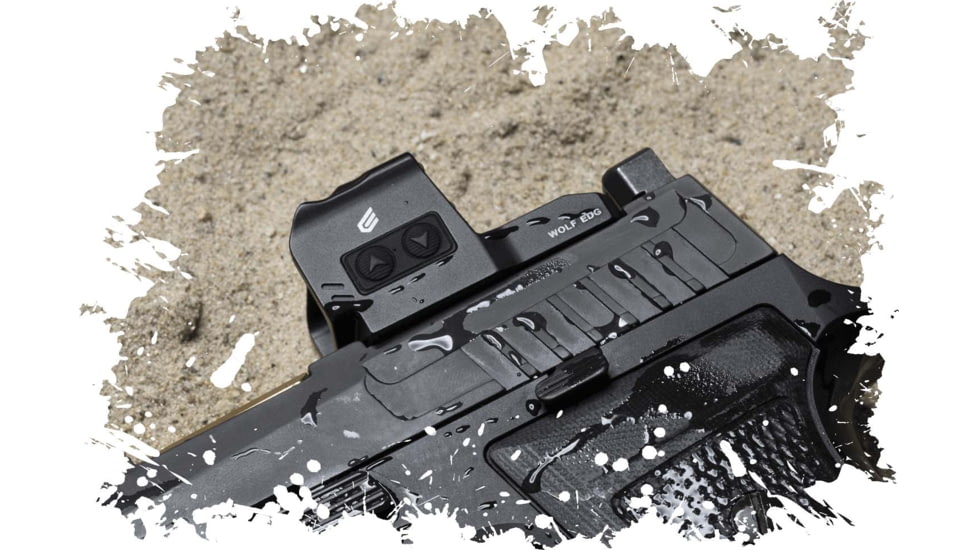 Cyelee Optics Wolf G-EDG Reflex Red Dot Sight, 1x 23 x 16 mm, 3 MOA Dot, Black, X004RLLRJH