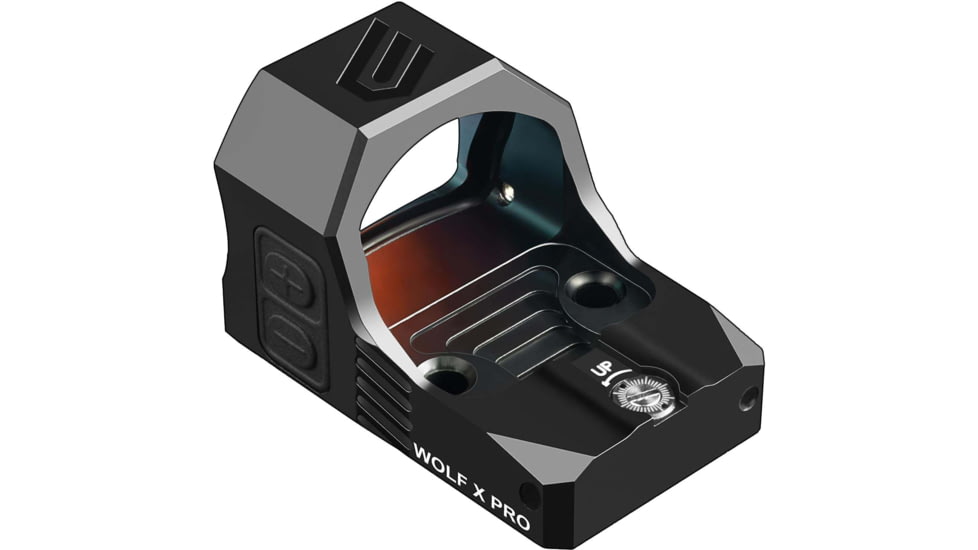 Cyelee Optics Wolf X PRO Reflex Red Dot Sight, 1x24x17mm, 2 MOA Dot/26 MOA Circle, Black, X003ZV8QY9