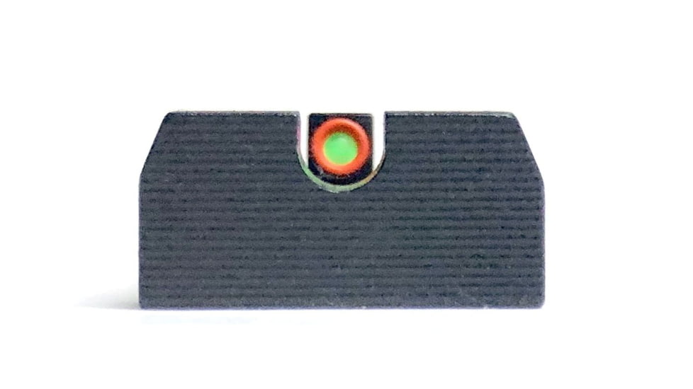 CZ Custom Tactical U-Notch Tritium Pistol Night Sight, CZ 75 SP-01, Black Rear, Black Front, Black, 10753/10435
