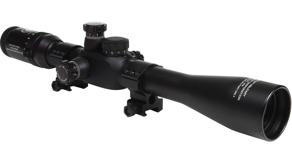 Dark Ops Counter Sniper Optics Tactical Scope, Aluminum, 6-25x56mm 114426