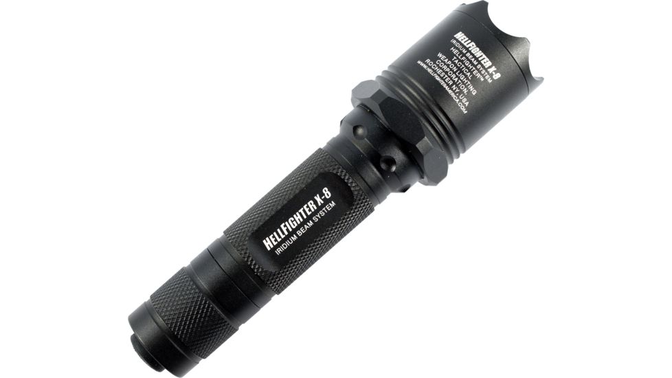 Dark Ops x8 Tactical 150 Lumens LED Flash Light, Black DOH248