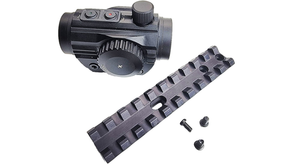 Davey Crickett Pistol Picatinny Scope Mount Kit, Matte Black, KSA00425-PAL