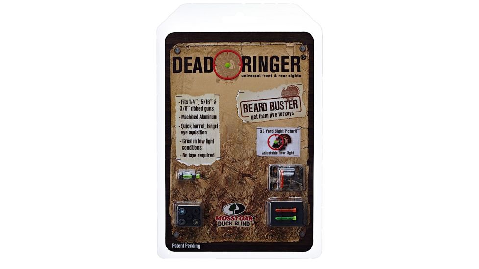 Dead Deer DR4355 Beard Buster Turkey Lexan Orng/Grn Alum MO Duck Blind