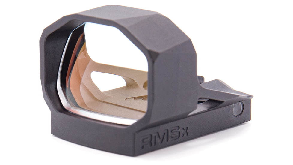 Shield Sights Compact Reflex Mini Red Dot Sight, 8 MOA Dot Reticle, RMSx-8MOA Glass Lens, Black, RMSx-8 Moa G