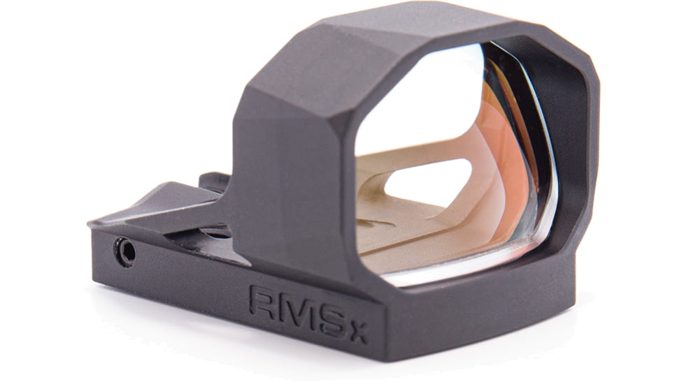 Shield Sights Compact Reflex Mini Red Dot Sight, 8 MOA Dot Reticle, RMSx-8MOA Glass Lens, Black, RMSx-8 Moa G