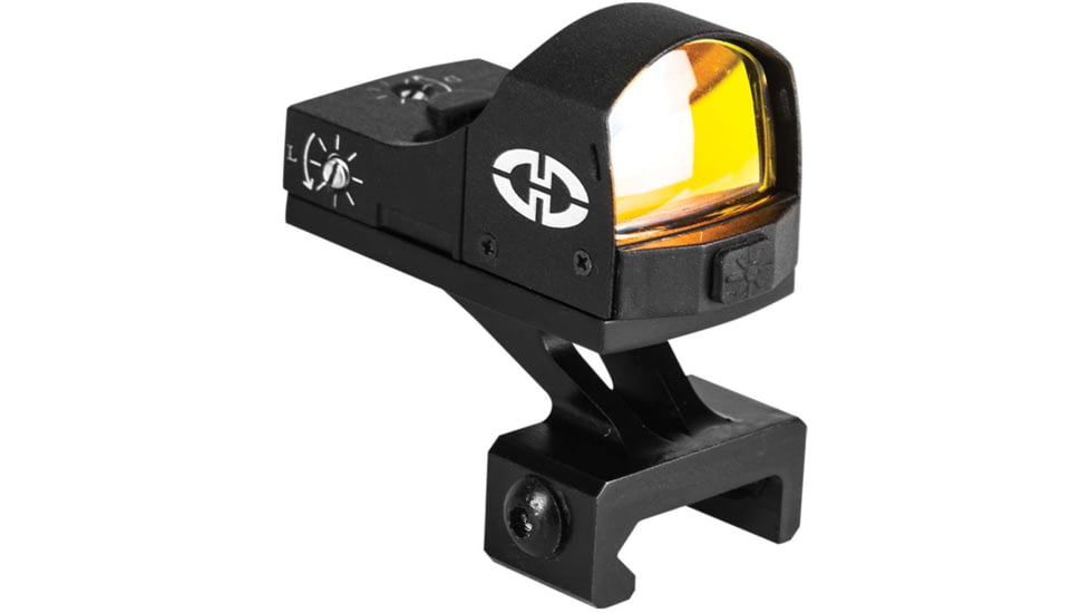 Desert Tech DT 1X Reflex Red Dot Sight with MDR Mount Kit, Black, ACC0142