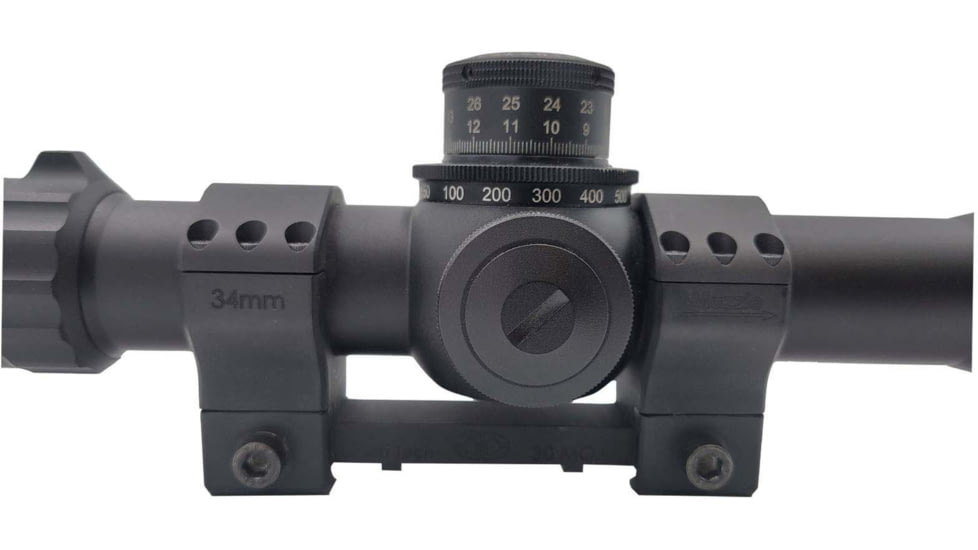 Desert Tech DT Ultralight Scope Mount, 34mm, 40MOA, Black, ACC0104