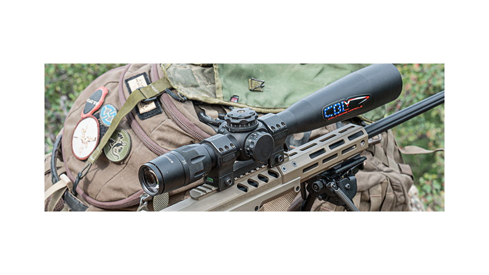 Desert Tech Ultralight Scope Mount, 34mm, 20 MOA Taper, Black, ACC0102