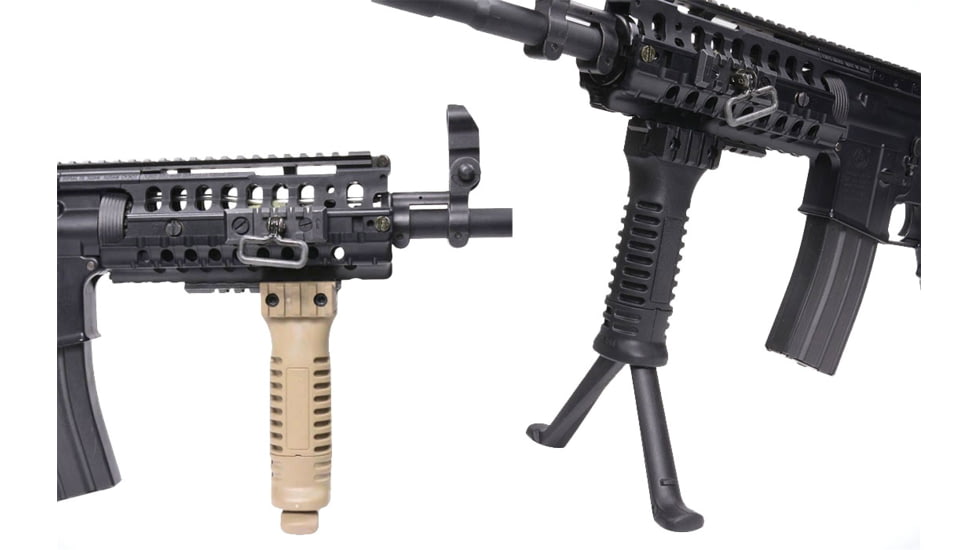 DLG Tactical Grip Pod, Black, DLG066B