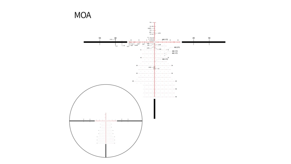 DNT Optics 7-35x56mm 34mm Tube Rifle Scope, First Focal Plane, MOA Reticle, TO7350TOR