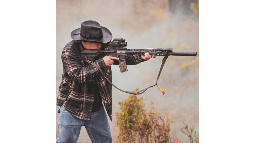 DNT Optics ThermNight 1.5-6x Thermal Rifle Scope, 5-20x Day/Night w/ Laser Rangerfinder