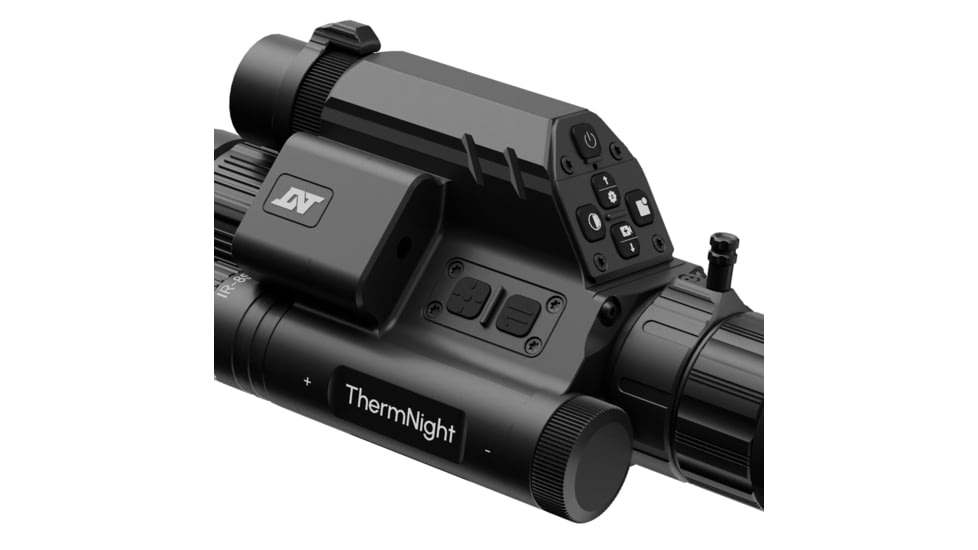 DNT Optics ThermNight 1.5-6x Thermal Rifle Scope, 5-20x Day/Night w/ Laser Rangerfinder