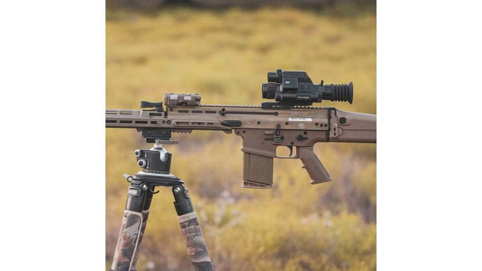 DNT Optics ThermNight 1.5-6x Thermal Rifle Scope, 5-20x Day/Night w/ Laser Rangerfinder