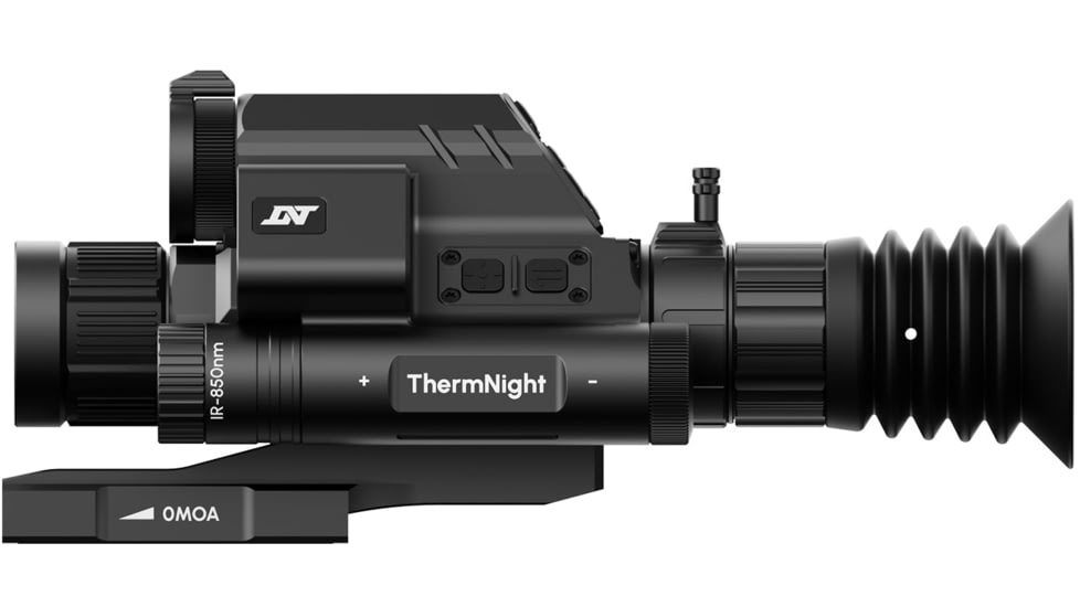 DNT Optics ThermNight 1.5-6x Thermal Rifle Scope, 5-20x Day/Night w/ Laser Rangerfinder