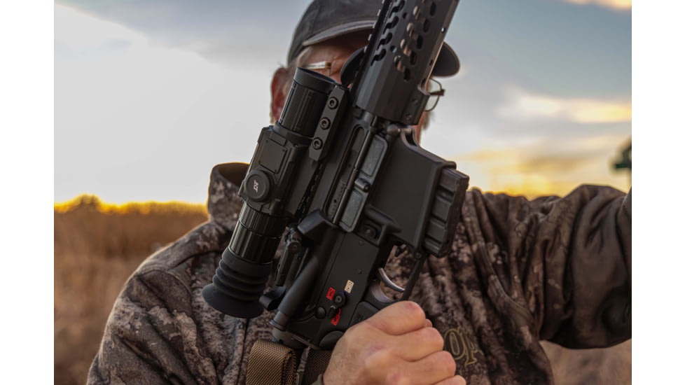 DNT Optics Zulus HD 5-20x V2 Digital Night Vision Riflescope w/ Laser Rangefinder