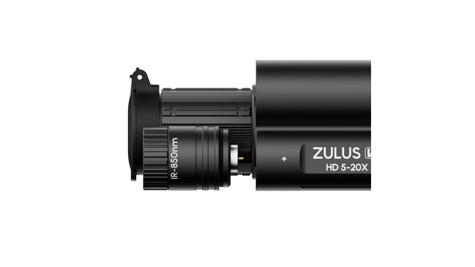 DNT Optics Zulus HD 5-20x V2 Digital Night Vision Riflescope w/ Laser Rangefinder