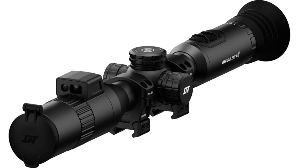 DNT Optics Zulus 4K 3-24x Night Vision Riflescope w/Laser Rangefinder and DNT Ballistic Engine