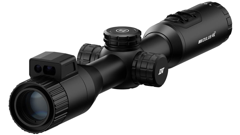 DNT Optics Zulus 4K 3-24x Night Vision Riflescope w/Laser Rangefinder and DNT Ballistic Engine