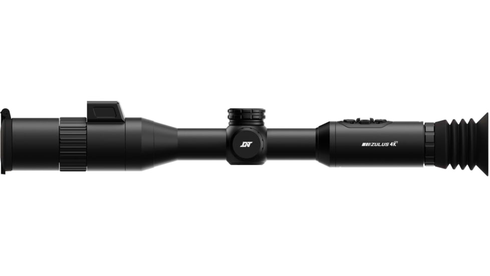 DNT Optics Zulus 4K 3-24x50mm Night Vision Riflescope w/Laser Rangefinder and DNT Ballistic Engine, Black, ZT4K324R
