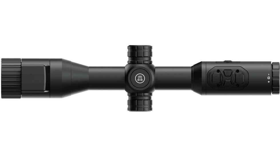 DNT Optics Zulus 4K 3-24x50mm Night Vision Riflescope w/Laser Rangefinder and DNT Ballistic Engine, Black, ZT4K324R