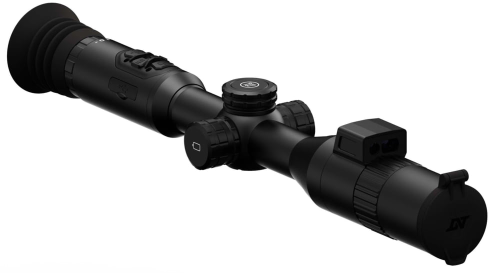 DNT Optics Zulus 4K 3-24x50mm Night Vision Riflescope w/Laser Rangefinder and DNT Ballistic Engine, Black, ZT4K324R