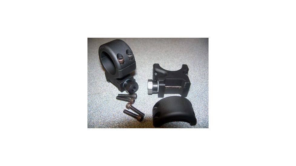 DNZ Products Freedom Reaper Scope Mount - 2 x Picantinny Rail, 30 mm Tube, Extra High Ring, Black Matte, 344PT