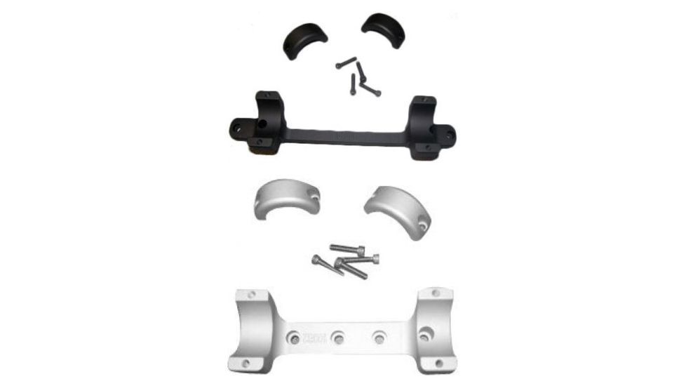 DNZ Products Sako A7-Short Action Mount, Black, Silver