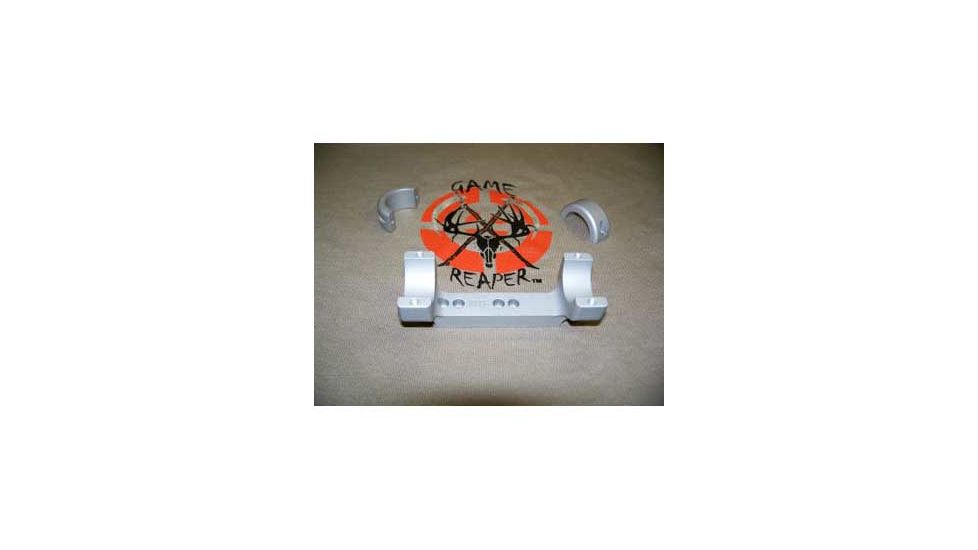 DNZ Products Game Reaper Scope Mount, Winchester Model 70 WSM, 1 in Tube, Low Ring, Silver, 15600