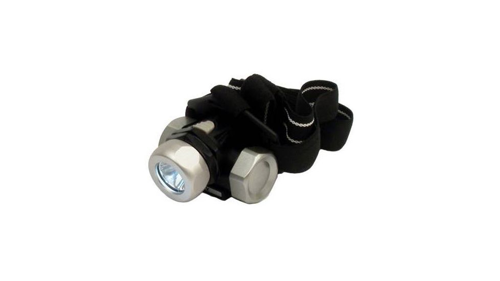 Dorcy 1 Watt- 3AAA Metal Gear LED Headlight w/ Batteries 41-2091